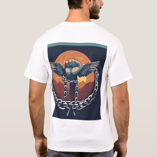 Vector illustratie T-shirt (Achterkant)