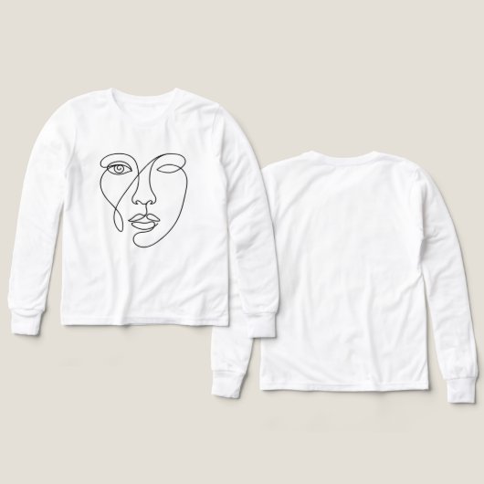 vector illustration of a silhouette of a man (Voorkant /achterkant)