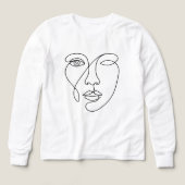 vector illustration of a silhouette of a man (Voorkant)