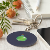 Vector injectieflacon Sleutelhanger (Zijkant)