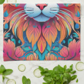 Vector Kat Handdoek (Gevouwen)