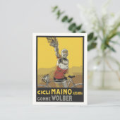 Vector Kunst, fietsen, Italiaanse kampioen 1920 Briefkaart (Staand voorkant)