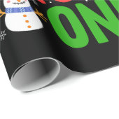 Vector lieve kerstman ze zijn de stoute degenen t  cadeaupapier (Rol Hoek)