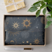 Vector Magic Met Constellaties Zon Maan Magie  Tissuepapier (Geschenk)