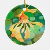 Vector met groene bubbels keramisch ornament (Voorkant)