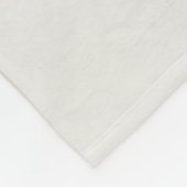 Vector minimalistische walvis in de oceaan monogra fleece deken (Hoek)