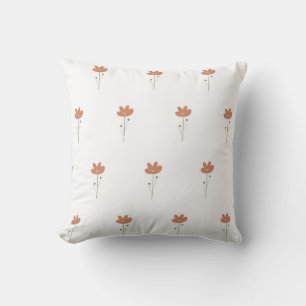 vector naadloos botanisch patroon met bloemen in  kussen