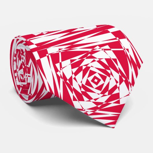 Vector naadloos patroon - abstracte achtergrond stropdas (Opgerold)