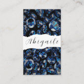 Vector naadloze  diamanten zonder doezels visitekaartje (Voorkant)