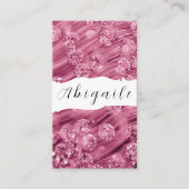 Vector naadloze  diamanten zonder doezels visitekaartje (Voorkant)