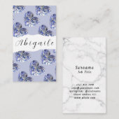 Vector naadloze  diamanten zonder doezels visitekaartje (Voorkant / Achterkant)