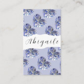 Vector naadloze  diamanten zonder doezels visitekaartje (Voorkant)