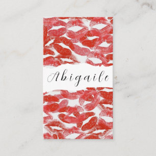 Vector naadloze  klemmen visitekaartje