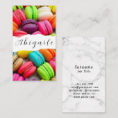 Vector naadloze mantels zonder doezelaar visitekaartje (Voorkant / Achterkant)