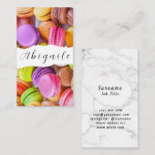 Vector naadloze  mantels zonder doezelaar visitekaartje (Voorkant / Achterkant)