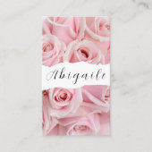 Vector naadloze Rozen Visitekaartje (Voorkant)