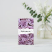 Vector naadloze  Rozen Visitekaartje (Staand voorkant)