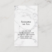 Vector naadloze  Rozen Visitekaartje (Achterkant)