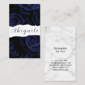 Vector naadloze  Rozen Visitekaartje (Voorkant / Achterkant)