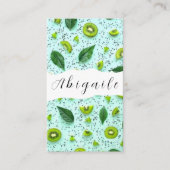 Vector naadloze  verdamper, vers visitekaartje (Voorkant)