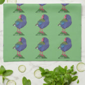 Vector neem Nieuw-Zeelandse vogel Theedoek (Gevouwen)