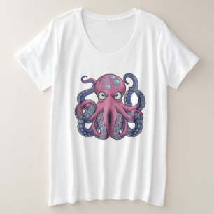 Vector Octopus Monster T-Shirt Design – Edo Ukiyo
