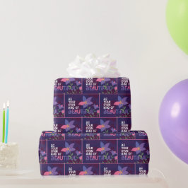 Vector-offerte aanzwengelen cadeaupapier