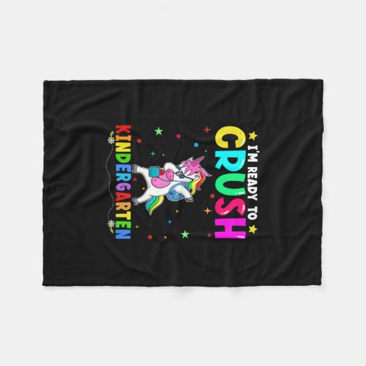 Vector oma van de eenhoorn t shirt des fleece deken (Voorkant (Horizontaal))