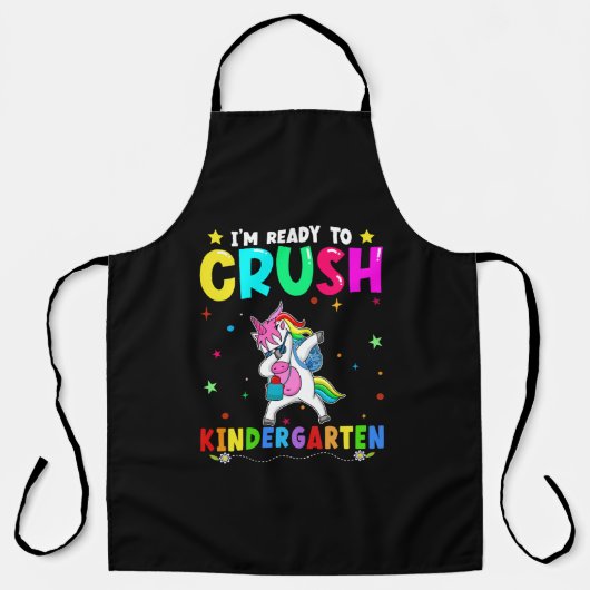 Vector oma van de eenhoorn t shirt des schort (Voorkant)
