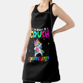 Vector oma van de eenhoorn t shirt des schort (Insitu)