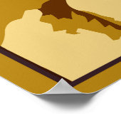 Vector pop art Beatrix der Nederlanden Poster (Hoek)