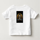 Vector: precisie en innovatie in geometrische mode kinder shirts (Achterkant)