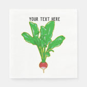 Vector Radish Servet (Voorkant)