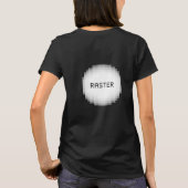 vector/raster t-shirt (Achterkant)