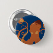 Vector reuzeninktvis Button (Voorkant /achterkant)