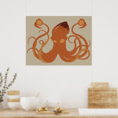 Vector reuzenvierkant Poster (Keuken)