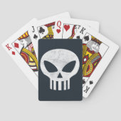 Vector Skull Distressed Pokerkaarten (Achterkant)