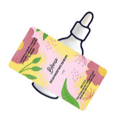 Vector Spring Serum Dropper Bottle Labels