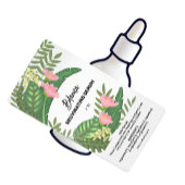 Vector Tropisch Serum Dropper Bottle Labels
