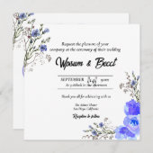 Vector van de Kaart van de Vector van de Holiday v (Voorkant / Achterkant)