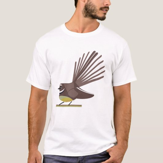 Vector van de Nieuw-Zeelandse vogelpest T-shirt (Voorkant)