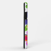 Vector van de Vector van de Retro van de Vloer van Case-Mate iPhone Case (Achterkant/rechts)