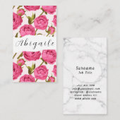 Vector van de ventilator zonder naadloze afwerkin visitekaartje (Voorkant / Achterkant)