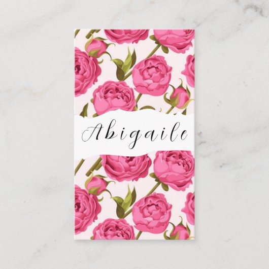 Vector van de ventilator zonder naadloze afwerkin visitekaartje (Voorkant)