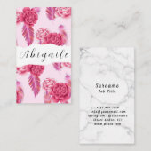 Vector van de ventilator zonder naadloze  afwerkin visitekaartje (Voorkant / Achterkant)