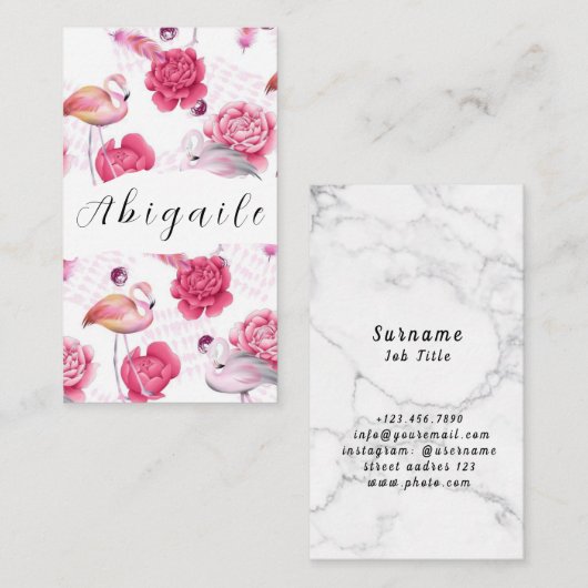 Vector van de ventilator zonder naadloze afwerkin visitekaartje (Voorkant / Achterkant)