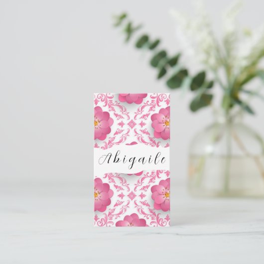 Vector van de ventilator zonder naadloze afwerkin visitekaartje (Staand voorkant)