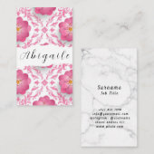 Vector van de ventilator zonder naadloze  afwerkin visitekaartje (Voorkant / Achterkant)