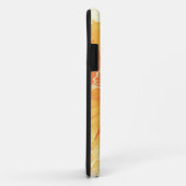 Vector Waterverf Achtergrond & Tropische Bloemen Case-Mate iPhone Case (Achterkant/rechts)