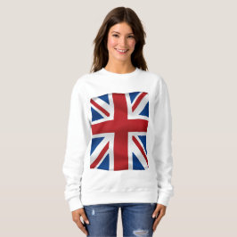 Vector Waving British National Flag Trui